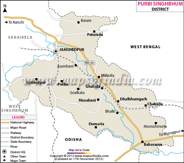 File:East Singhbhum District map.jpg