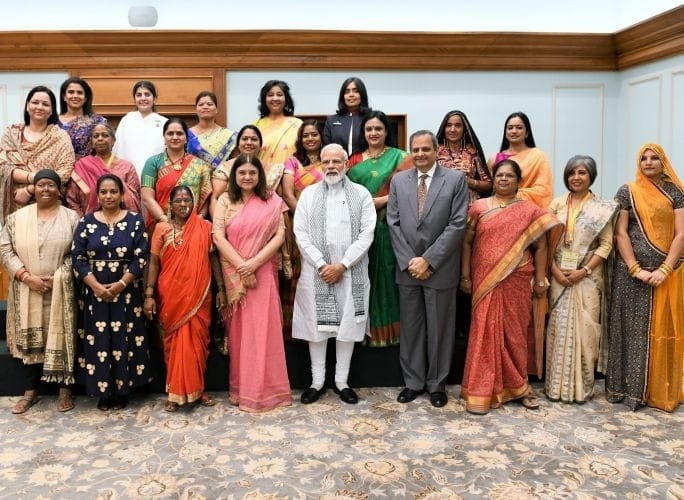 File:Ruma Devi GVCS Barmer is at Pm House..jpg