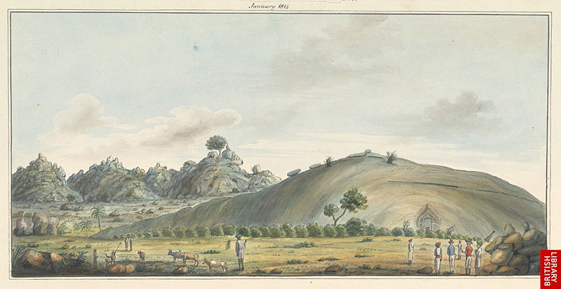 File:General view of cave temples in the Barabar Hills, (Bihar).jpg